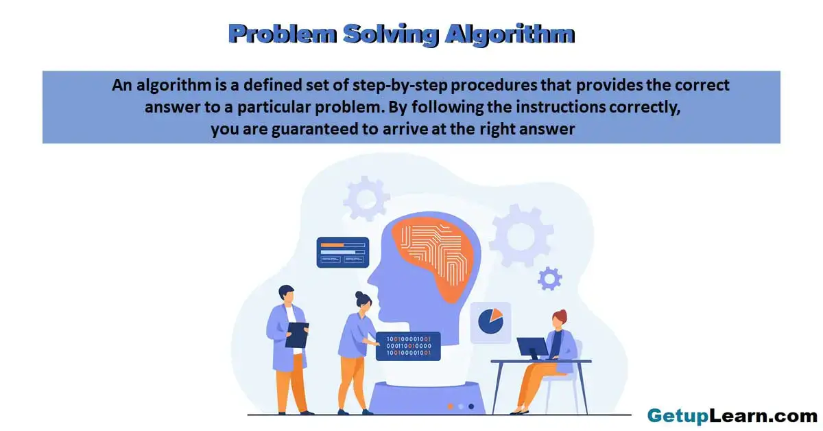 in problem solving an algorithm is defined as quizlet