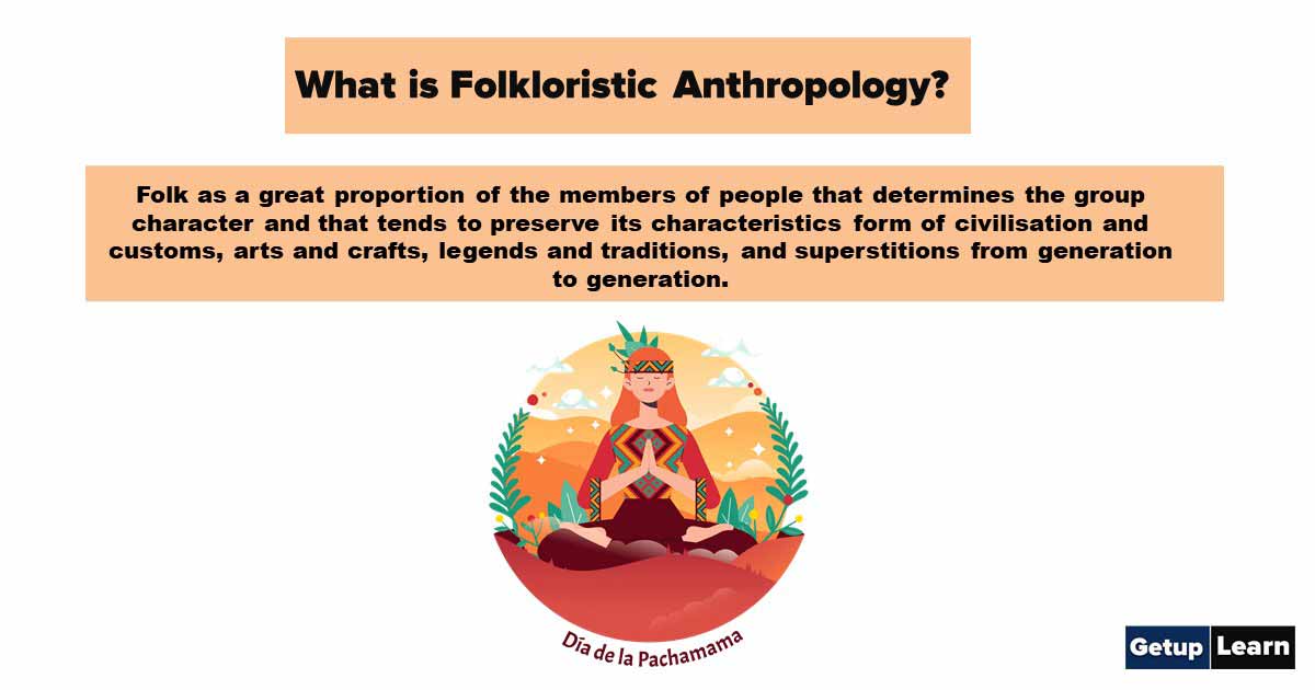 What is Folkloristic Anthropology