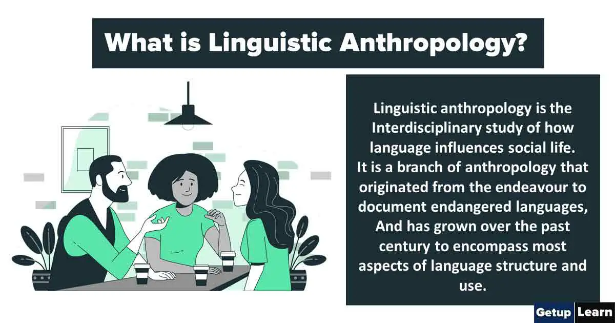 What is Linguistic Anthropology