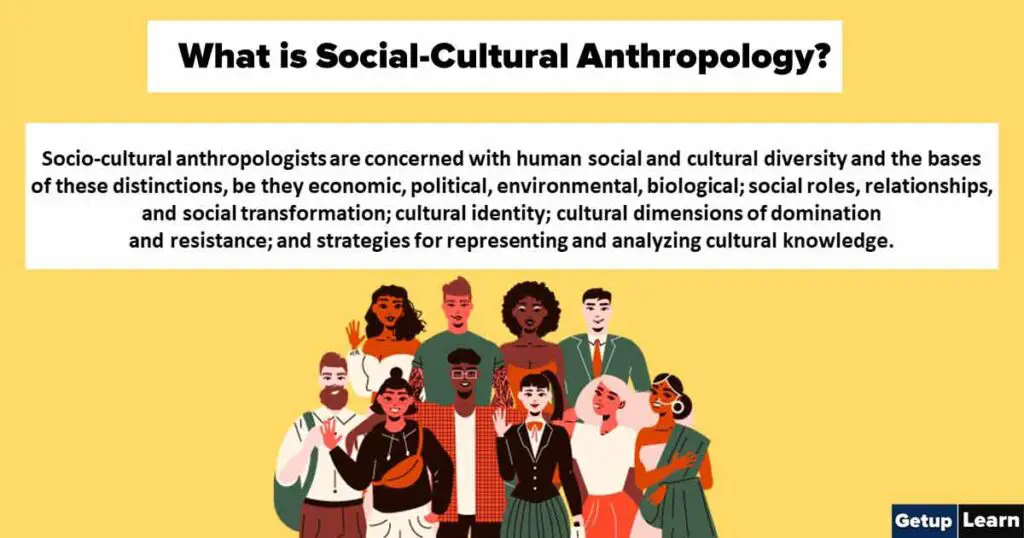 What is Social Cultural Anthropology