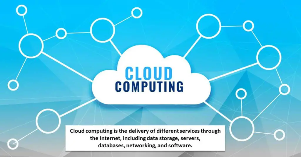 what is meaning of cloud computing