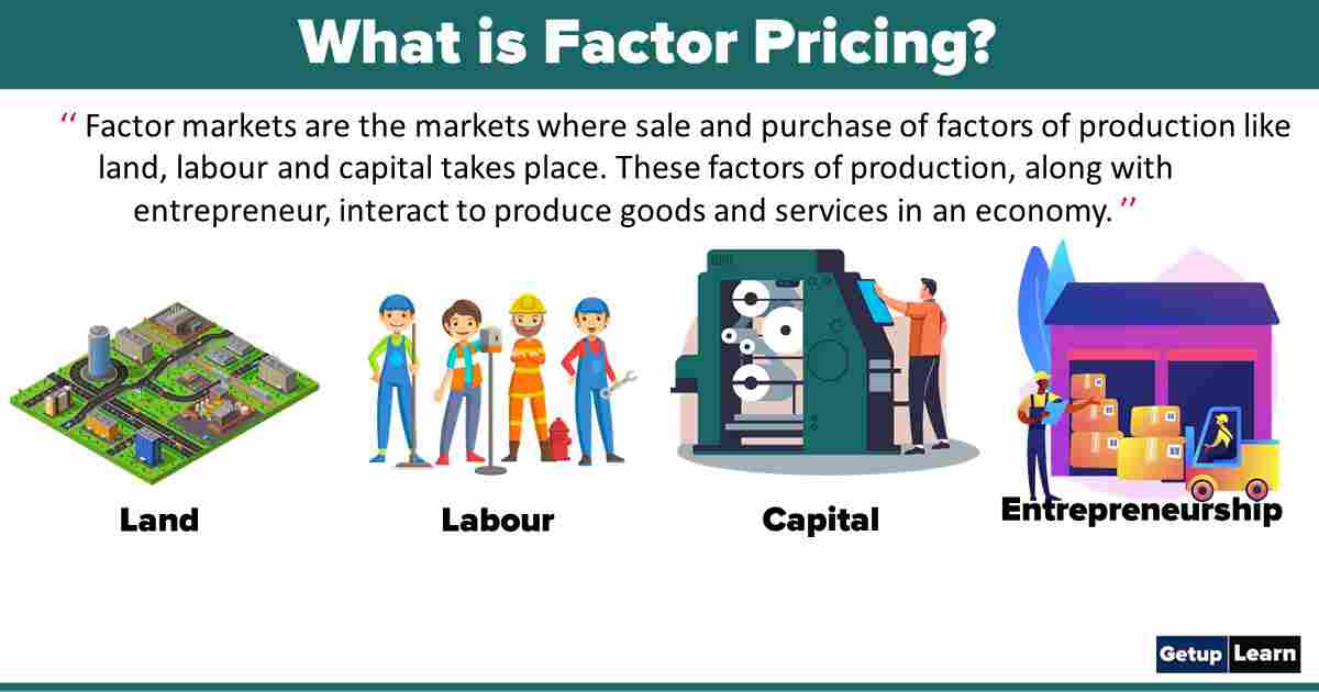 Factor Pricing