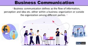 Read more about the article Business Communication: Definition, Types, Importance, 7 Cs, Purpose, Barriers