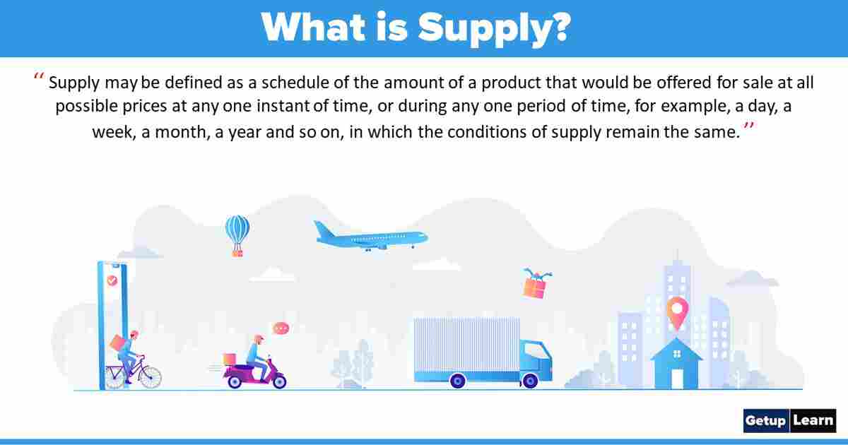 What is Supply