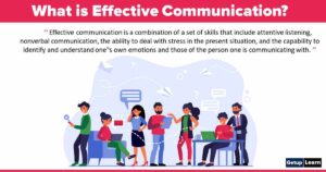 Read more about the article Effective Communication: Characteristics, Importance, Essentials, Miscommunication