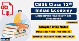 Liberalisation Privatisation and Globalisation Notes PDF