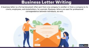 Business Letter Writing