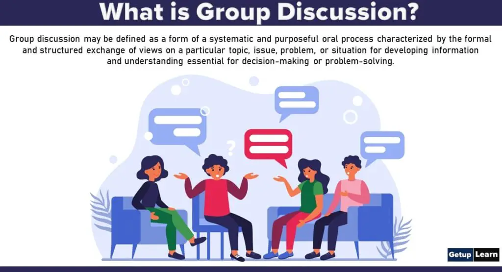 what-is-group-discussion-features-elements-types-process