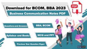 Read more about the article 📚[2023] Financial Accounting Notes PDF for BCOM and BBA