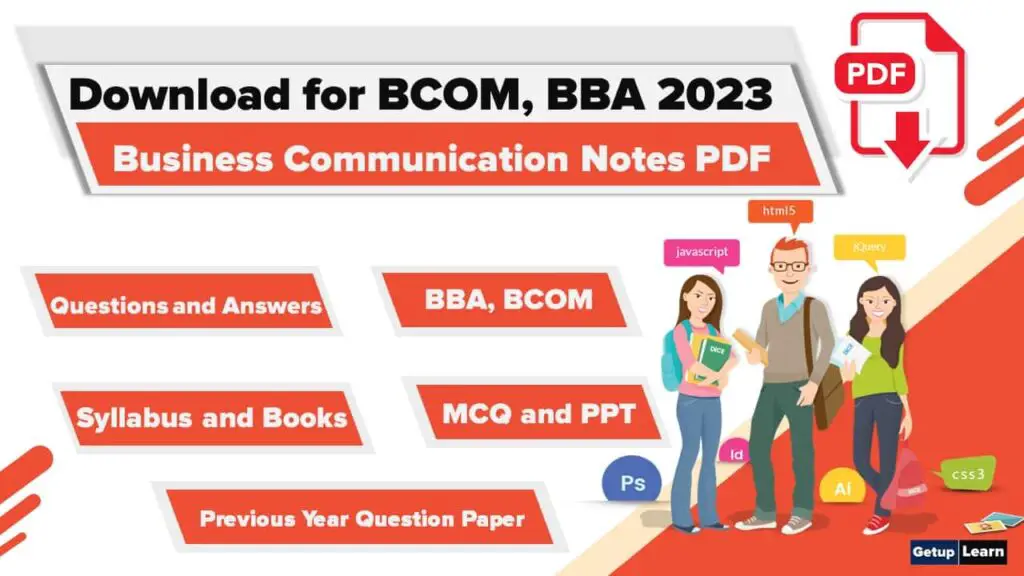 Principles and Practices of Management Notes PDF for BCOM and BBA