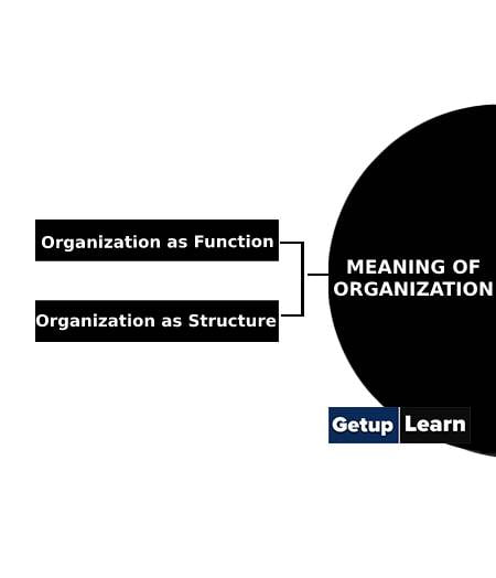 Meaning of Organization