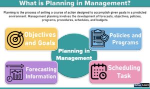 Read more about the article Planning in Management: Meaning, Definitions, Natures, Importances, Features, Principles, Approaches