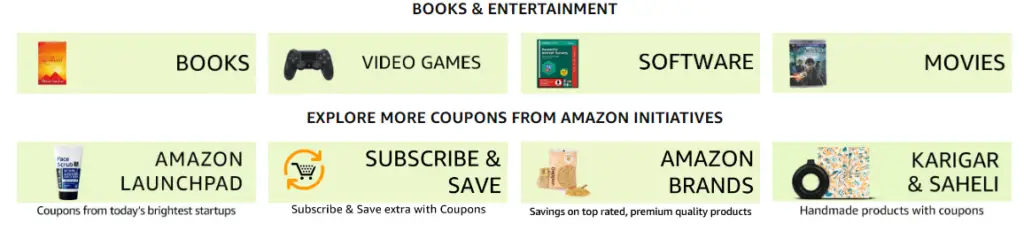 Amazon Categories